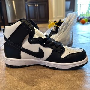 Nike Panda high top dunks